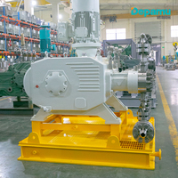 Pompa Diafragma Listrik Tekanan Tinggi DEPAMU 3HD120D-MSBD4.1-25-X untuk Industri Kimia Halus