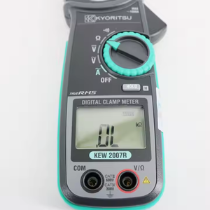 Pince ampèremétrique numérique Kyoritsu Kew2007r True RMS pour électriciens, multifonctionnelle, mesure de courant et de résistance, bon prix - Product Image 2