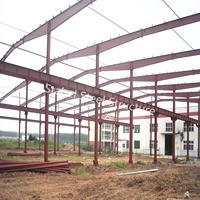 Structure en acier de conception moderne Atelier et entrepôt de construction en métal pour bureau, hôtel et appartement