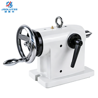 Table rotative CNC à 4 axes Jeolutee HT-135 robuste avec contre-pointe manuelle pour tour, haute précision, hauteur du centre 135 mm, Morse