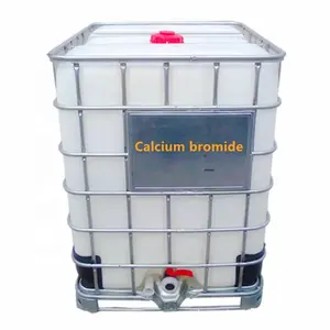 Liquide de bromure de calcium de prix usine/solide de bromure de calcium pour le forage de pétrole