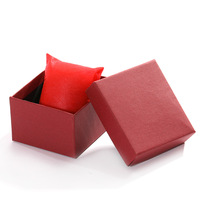 Ciel-Terre Couverture Étanche Montre Boîte Éponge Doublé Carton Cas pour Bracelet Bracelet Poignet Emballage En Relief Cadeaux Boîte