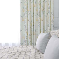 Innermor Luxueux Rideaux Naturels Brodés pour Chambre et Salon Rideaux de Fenêtre Personnalisables Décor à la Maison