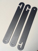 Plaque de support en fer épaissie et robuste pour fixation de couvercle d'armoire, accessoires de quincaillerie pour flight case d'éclairage de scène de mariage et équipement audio