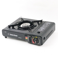 Vente en gros petits cuisinières extérieures au gaz butane brûleurs portables de voyage avec boîte cuisinière à gaz portable cuisinière à gaz de camping