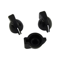 Pedal Efek Gitar Tombol Kepala Ayam Hitam Grosir, Pengontrol Amplifier Gitar