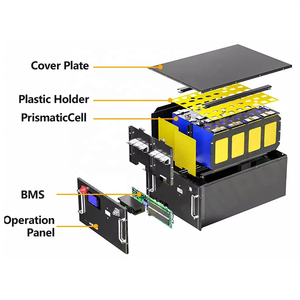 SUNPOK 48V 100Ah bateria para o sistema solar Solar ESM-48150 3 fase com Home Storage LFP ânodo Material - Product Image 3