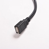 USB 2.0 A 1 Buchse auf 2 Dual-USB-Stecker Data Hub-Netzteil Y Splitter USB-Ladekabel Kabel Verlängerung kabel