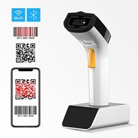 NETUM Wireless Wi-Fi 1D 2D QR Escáner de código de barras Conéctese con protocolos de red TCP UDP