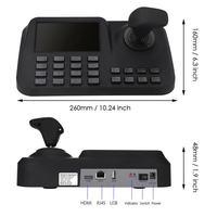 Teclado de Control PTZ para Cámara IP de Red, PAN TILT, Rotación, Zoom, Joystick, Puerto LAN RJ45