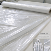 Film TPU transparent en polyuréthane thermoplastique, membrane élastique, film flexible imperméable pour la lamination de tissus de gants de protection