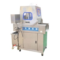 Injecteur automatique de solution saline de poisson poulet entier avec os injecteur de solution saline machine d'injection de marinade saline de viande