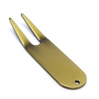 Kit de réparation de divots de golf portable, léger, durable et de haute qualité, personnalisable avec logo, comprenant une fourchette métallique