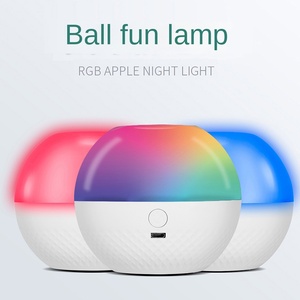 Tùy Chỉnh Abs Cơ Thể Cảm Ứng Của Apple Phong Cách Ma Thuật <span class=keywords><strong>LED</strong></span> <span class=keywords><strong>Mini</strong></span> Ánh Sáng Ban Đêm Pin Kỳ Nghỉ Quà Tặng Cho Phòng Ngủ Bầu Không Khí Trang Trí Nội Thất Nhà Máy - Product Image 2