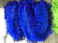 Plumes d'autruche en gros, grandes (75-80 cm), blanches, vertes, noires, roses, écologiques, faites à la main, pour décoration Art Déco, artisanat DIY et fêtes