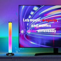 Lampe de bureau LED RGB intelligente et moderne avec application et télécommande, synchronisation musicale, intensité réglable, abat-jour blanc pour chambre, entrepôt et salles de jeux