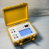 Testeur de rapport de transfert triphasé à écran tactile pour points neutres avec rappel de connexion inversée haute et basse tension