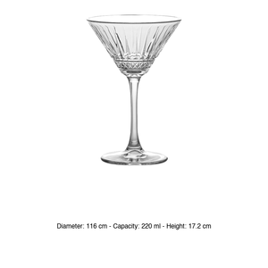 Copa de Martini Elysia 22 cl, Altura 17.2 cm, Diámetro 11.6 cm, Pasabahce - Product Image 3