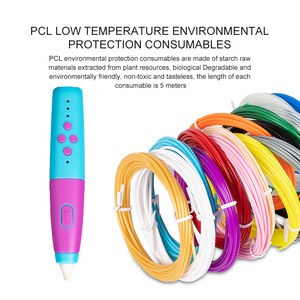 Stylo 3D sans fil sécurisé pour enfants, kit de dessin 3D à basse température avec filament PCL, ensemble de jouets motorisés DIY, cadeau pour enfants - Product Image 2
