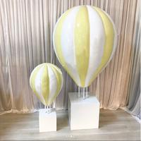 Accessoires pour Baby Shower Bleu et Rose Douceur Tefnut Ballons en Fibre de Verre à Air Chaud Décoration de Mariage