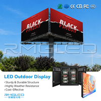 Écran LED extérieur P16 pour vidéos d'animaux, écran LED extérieur P2.5, écran LED extérieur P8 P6, panneau d'affichage LED pour magasin extérieur