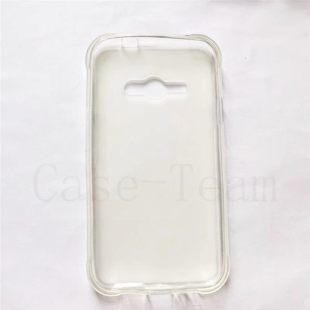 Manufacturer Wholesale Matte TPU Cases Soft Frosted Back Cover Silicone Mobile Phone Case for Samsung Galaxy J1 Ace Black