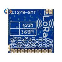 Module RF LoRa SX1278 Puce PM1280 Récepteur et émetteur de communication longue distance SPI LORA IOT + 1 pièces 433MHz Antenne