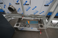 Laveuse de vitres verticale 1600 la plus populaire, nouvelle machine de nettoyage de vitres de bâtiment avec contrôle PLC et moteur