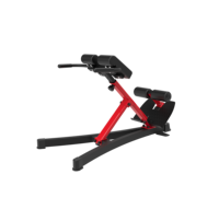 Banc d'hyperextension réglable 350 lbs, chaise romaine, équipement d'exercice multifonctionnel pour les fessiers, le bas du dos, les abdominaux, banc de fitness