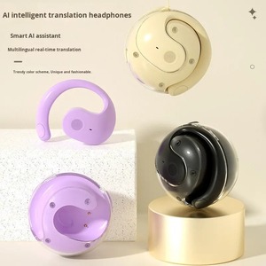 Auriculares de Moda con Gancho Esférico para la Oreja, Traducción Simultánea por IA, Calidad de <span class=keywords><strong>Llamada</strong></span> sin Ruido y Reproducción de Larga Duración, JM13 - Product Image 2