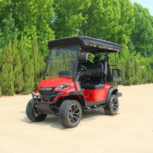 Voiturette de <span class=keywords><strong>golf</strong></span> électrique chinoise certifiée CE, 4 places, 48V/72V, 30km/h, 90km d'autonomie, capacité 500kg+, prix réduit - Product Image 4