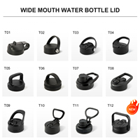 YEWAY OEM Flacon à vide à double paroi personnalisé Bouteille d'eau de sport isolée en acier inoxydable pour la salle de sport avec couvercles à poignée