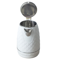Bouilloire électrique 1,5-1,8 L, chauffe-eau double paroi sans fil, électroménager