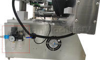 Machine d'étiquetage automatique de bouteilles rondes MT-180 avec positionnement par serrage, commande PLC, applicateur d'étiquettes pour vin, cosmétiques, pots et boîtes