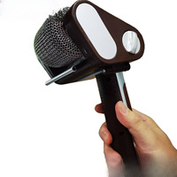 Brosse électrique pour barbecue, tête de brosse en acier inoxydable 304, poignée en ABS, rechargeable, brosse de nettoyage pour grill, lavable, portable, pour l'extérieur