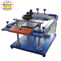 Imprimante manuelle sérigraphie pour tasse tasse en plastique tasse en papier bouteille stylo cylindrique sérigraphie presse imprimante machine