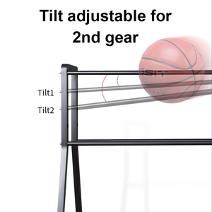 High Quality Basketball <strong>Equipment</strong> Basketball Shooting Training Stand Rack Rolling <strong>Sport</strong> <strong>Ball</strong> Cart Basketball Training <strong>Equipment</strong> - Product Image 3