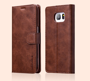 Nueva Funda Magnética de Cuero Compatible con <span class=keywords><strong>Samsung</strong></span> S26 S25 Ultra S24 Plus, Funda de Cuero para Teléfono S20FE con Ranuras para Tarjetas - Product Image 1