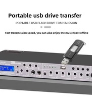 Processeur audio numérique X5 professionnel pour KTV, suppression de l'feedback du microphone, mixeur d'écho et de réverbération pour système de karaoké