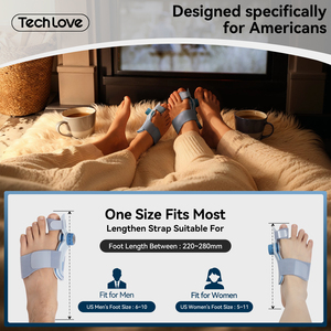 Corrector de dedos con función ajustable, regulador de hueso de juanete nocturno para aliviar los dedos de los pies, efectivo para empeorar el dolor nocturno - Product Image 3