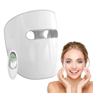 Oem Odm Led Gezichtsmasker Lichttherapie Huidverjonging Therapie Gezicht Anti Veroudering Huidverstrakking Rimpels Geleid Gezichtsmasker