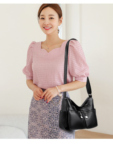 Fabricant de sacs à main pour femmes en gros, sacs à main personnalisés, sacs à main en cuir PU tendance, sacs de luxe pour femmes - Product Image 5