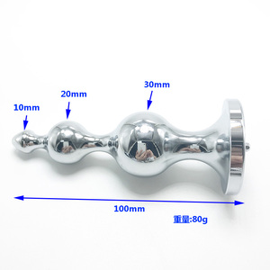Juguetes Sexuales Para Adultos kadınlar için erkekler elektrik çarpması Penis üretral ses Anal <span class=keywords><strong>Plug</strong></span> popo fiş elektro stimülatör masaj - Product Image 5