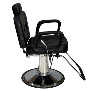Chaise de barbier hydraulique stable, sans vibrations pendant l'utilisation, pivotante à 360°, inclinable, réglable, imperméable, chaise de coiffure pour salon - Product Image 3