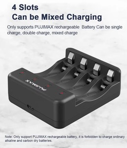 PUJIMAX новейшая аккумуляторная батарея 1,6 В зарядное устройство usb зарядные устройства aaa <span class=keywords><strong>Zn</strong></span>-<span class=keywords><strong>Ni</strong></span> зарядное устройство с кабелем micro usb - Product Image 2
