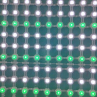 Pantalla LED de Malla XQD Impermeable para Publicidad en Ascensores, con Píxeles RGB Flexibles, Pantalla Exterior para Pantallas Digitales Personalizadas a Gran Escala