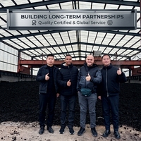 Retourneur de compost hydraulique homologué CE avec système de déplacement automatique pour le compostage à grande échelle