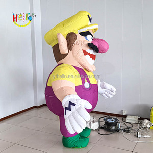 Costume gonflable de <span class=keywords><strong>Mario</strong></span> de dessin animé mobile gonflable personnalisé - Product Image 3