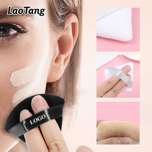Éponge de <span class=keywords><strong>maquillage</strong></span> en latex souple, motif triangulaire, pour fond de teint, coussin d'air cosmétique, poudre, beauté, lavable - Product Image 1