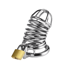批发贞操笼公鸡笼男性贞操器锁笼男性性玩具 - Product Image 6